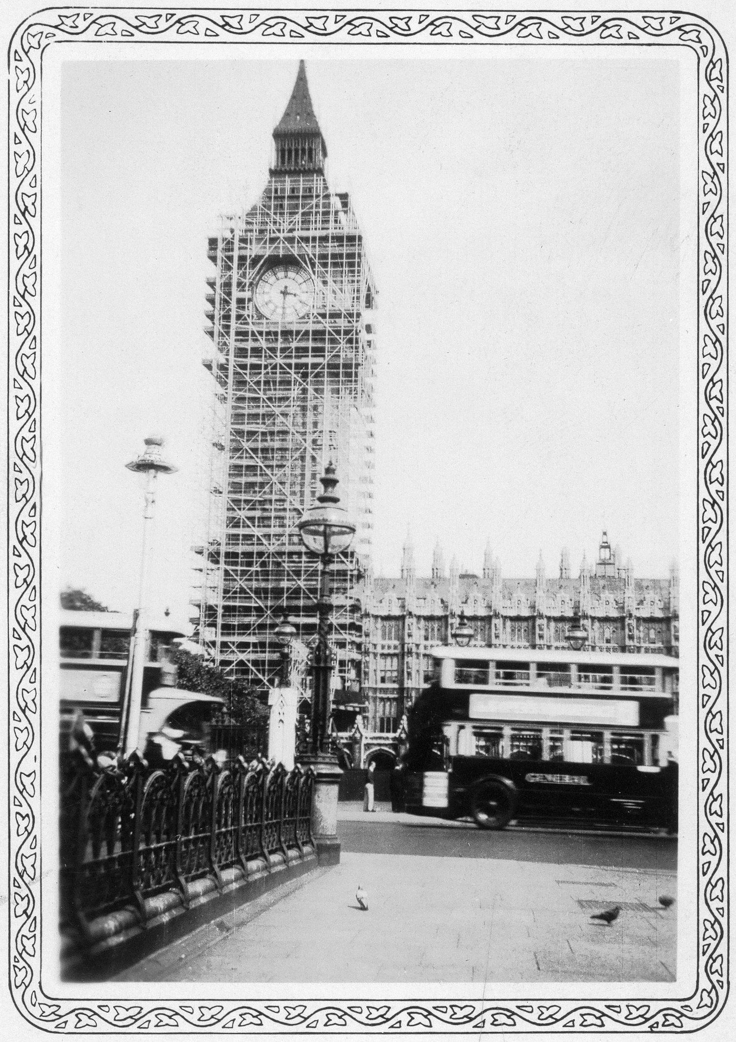 Big Ben under construction © Ed Uthman / Flickr