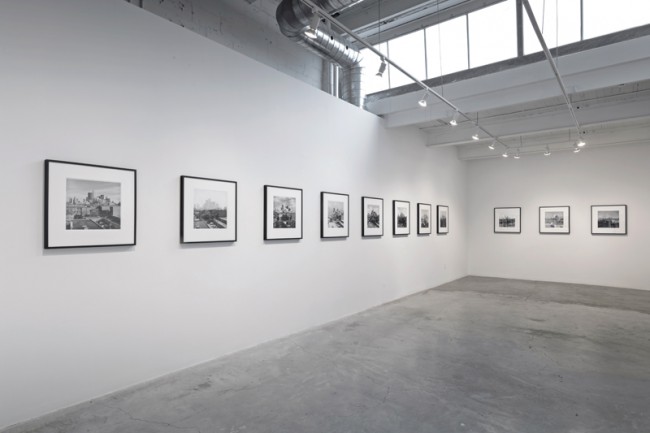 Installation view of Peter MacCallum: Skyline Series, 1979-1992 | Image courtesy of Diazy Contemporary