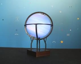 Fayçal Baghriche’s Blue Globe