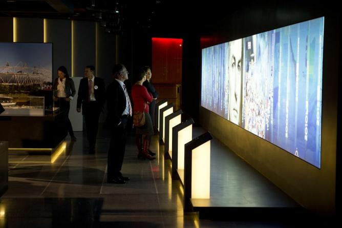 Interior of the Museum