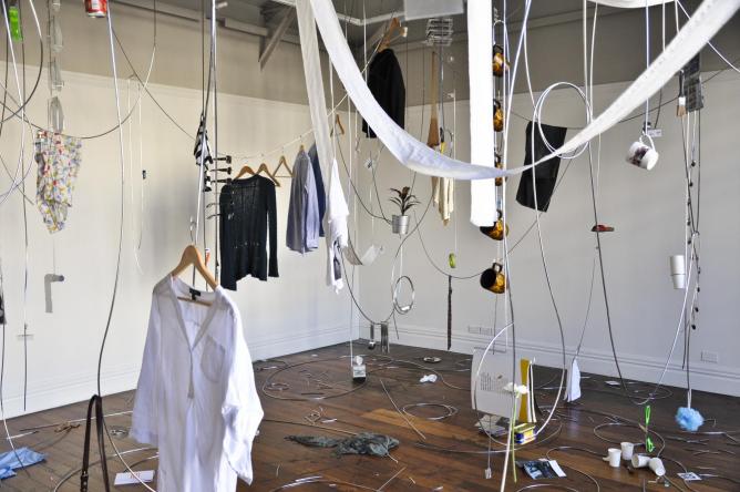 Yona Lee, 2013. Tangential Structures. Image courtesy of Lance Cash and Enjoy
