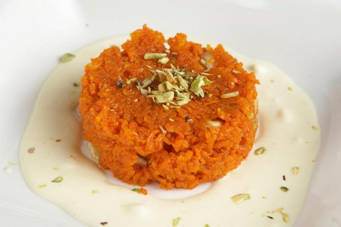 Carrot Halwa | © Michael J. Colella | Courtesy of Rasika