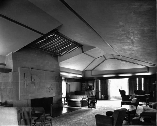 Hollyhock House Interior