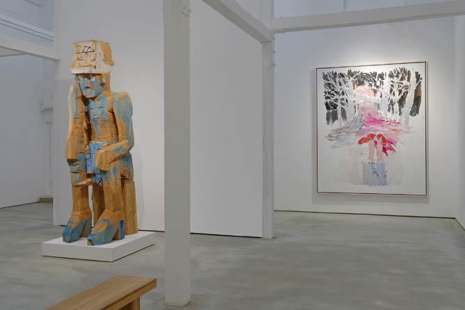 Installation View- Georg Baselitz