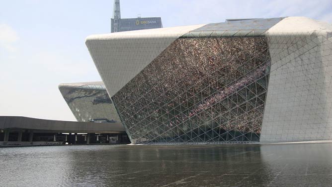 Guangzhou Opera House | © Mr a/Courtesy of WikiCommons