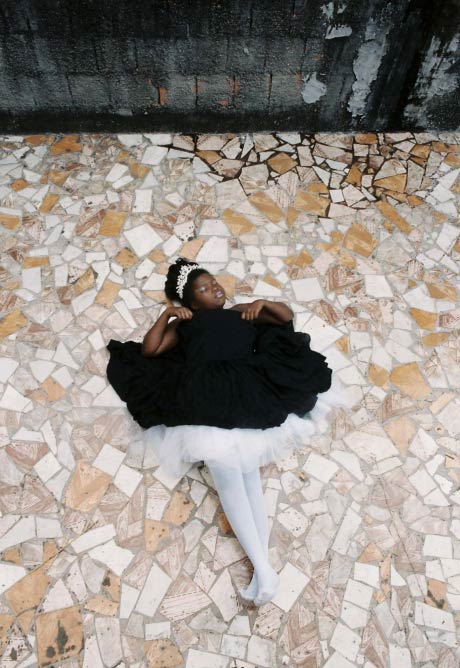 The prima ballerina, Estefany,9 years, Favela de Rocinha