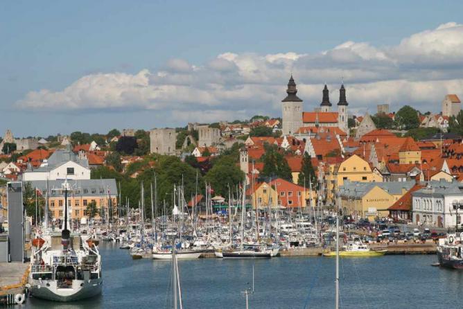 Visby from the sea | © www.gotland.com