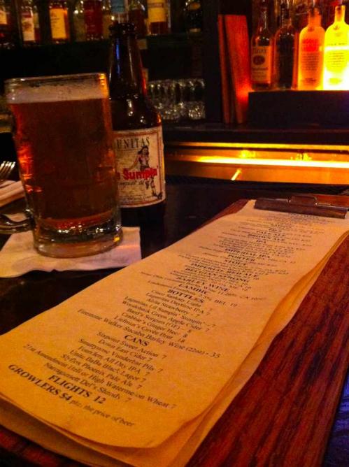Beer List at Tavern 29 | © Caitrin Sneed