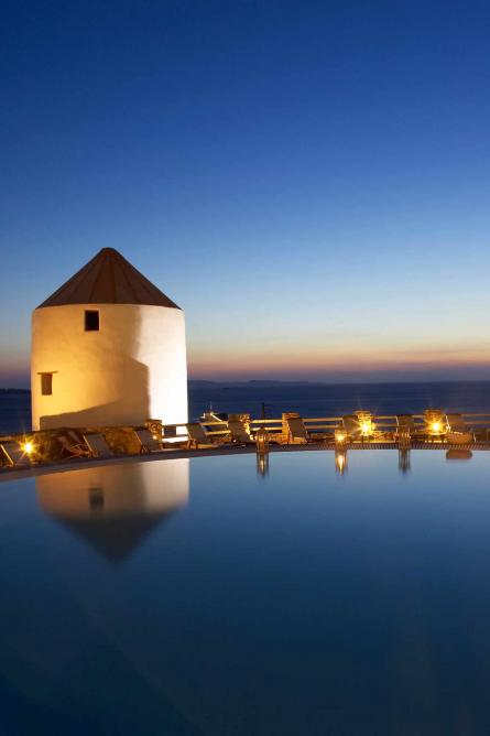 Porto Mykonos Cycladic elements | Courtesy of Porto Mykonos and Christos Drazos