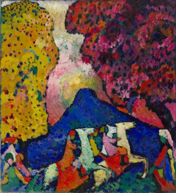 Vasily Kandinsky, Blue Mountain, Solomon R. Guggenheim Museum, New York | ©Solomon R. Guggenheim Founding Collection