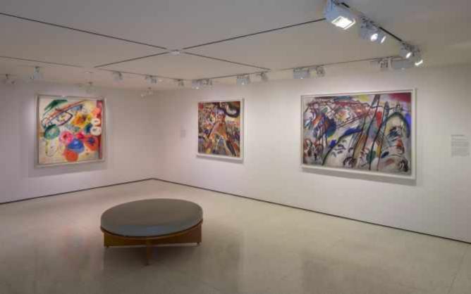 Kandinsky Gallery, Solomon R. Guggenheim Museum, New York, July 1–spring 2016. Photo: David Heald | © Solomon R. Guggenheim Museum, New York