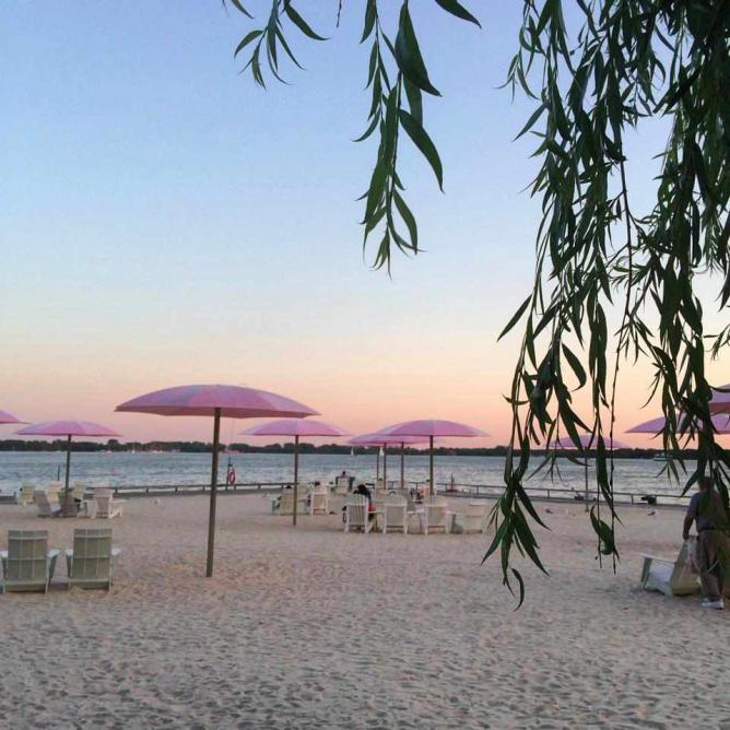 Sunset at Sugar Beach