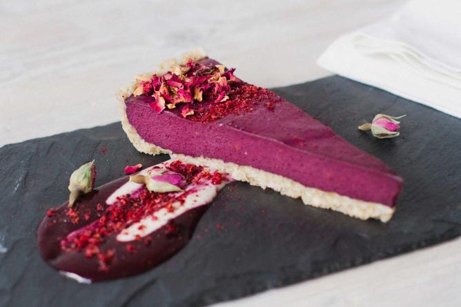 Blueberry Fermented Cheesecake @ Nama Foods