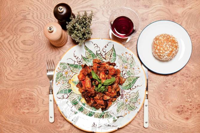 Caponata at Iddu