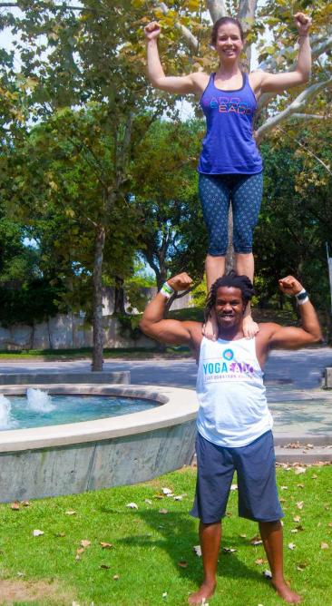 Nosa and Susie Edebor of Nosie Yogi | © Morgan Cronin