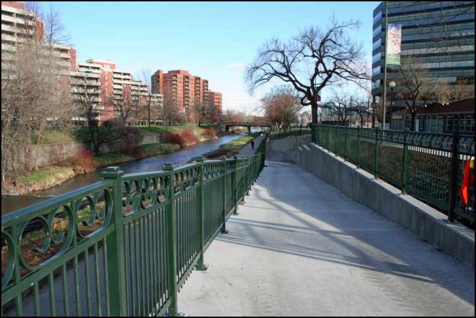 A photo of Cherry Creek Trail