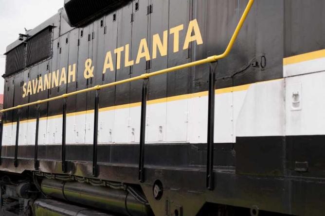 Engine at Georgia Railroad State Museum | &#xA9;&#x200E; Jason Pier in DC/Flickr