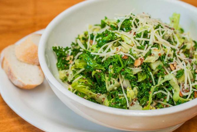 Coral Tree Cafe's Kale Salad © Coral Tree Cafe