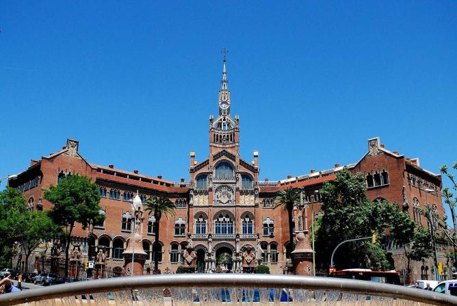Hospital de la Santa Creu i Sant Pau in Barcelona
