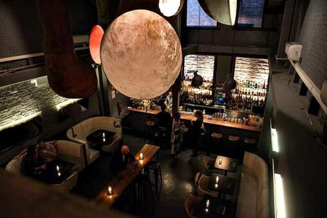 Interior of The Ship NYC on Lafayette St. | © Aleyah Solomon