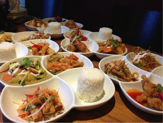 Nadon Thai lunch tapas set | &#xA9; Nadon Thai 