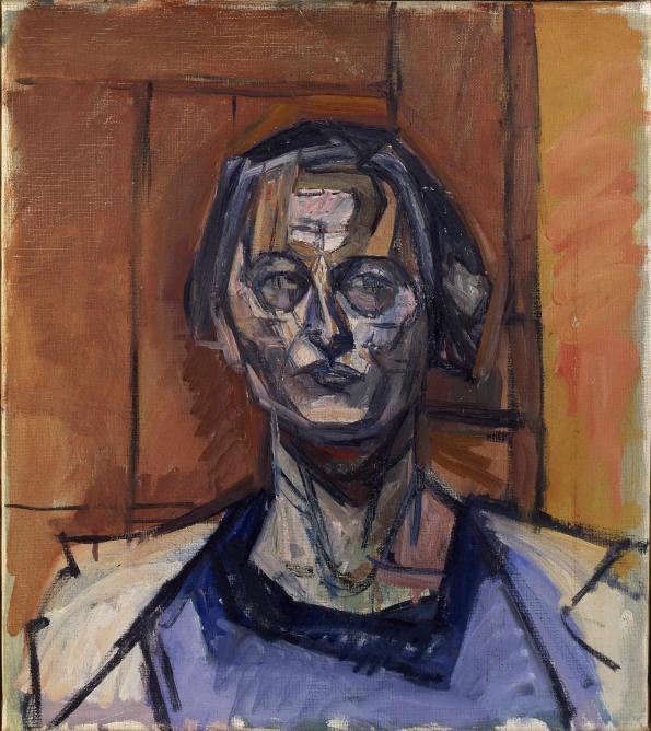 Ottilia, 1934, oil on canvas, 460 x 400 mm; Private Collection © The Estate of Alberto Giacometti (Fondation Giacometti, Paris and ADAGP, Paris) 2015