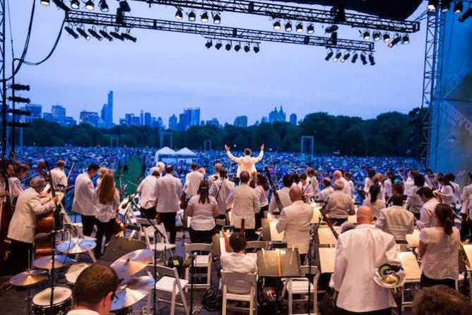 NY Philharmonic in Central Park | © Chris Lee