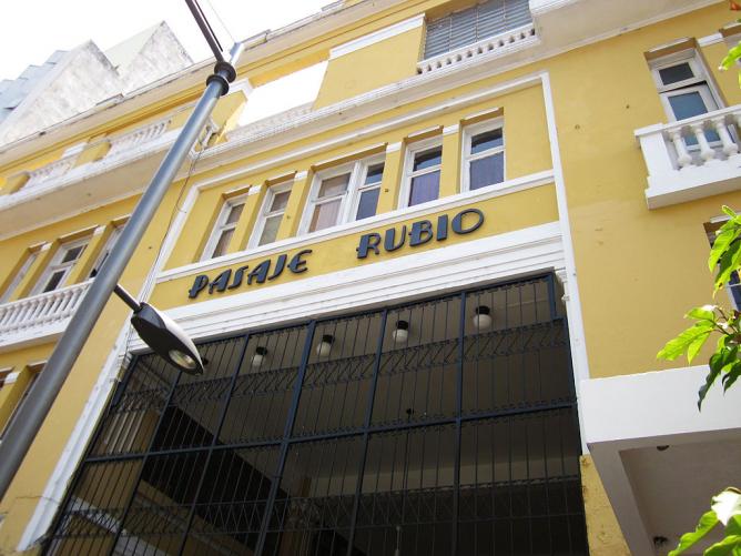 The Pasaje Rubio on the Sixth Avenue in Guatemala City