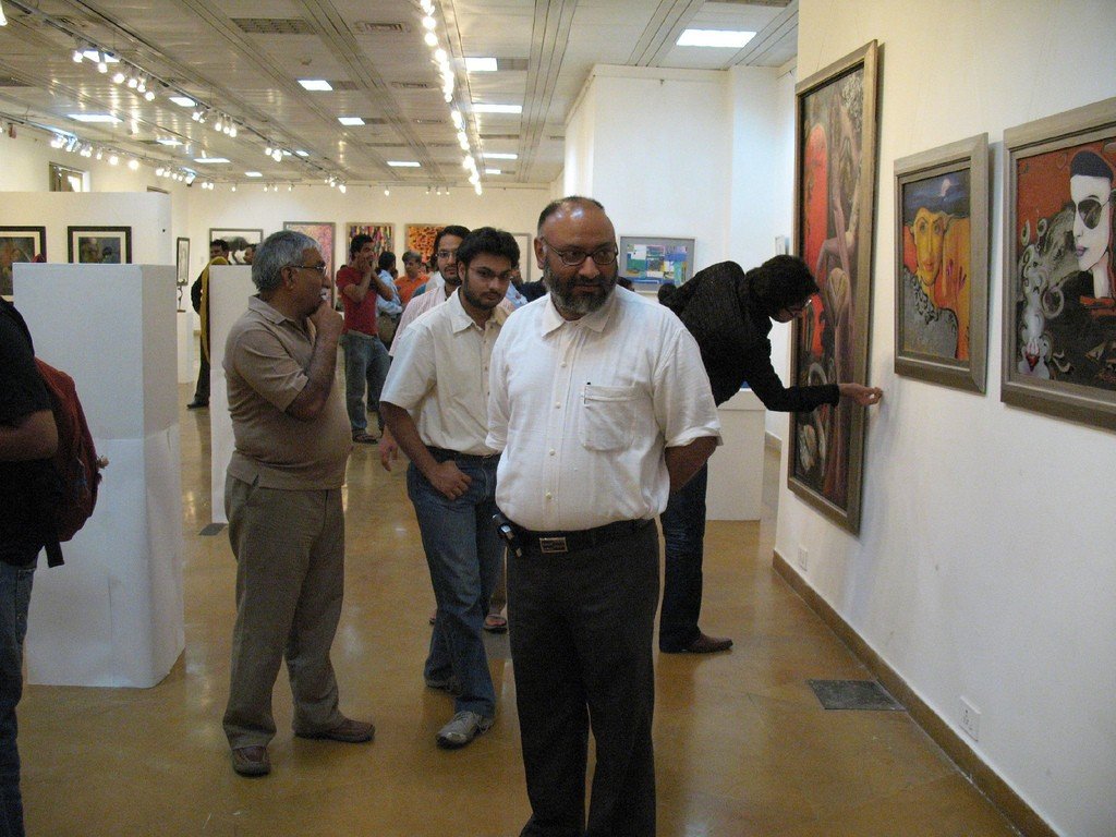 Openning art exhibition ©harpreet singh