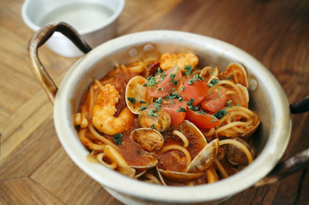 Seafood Pasta | ©Pixabay