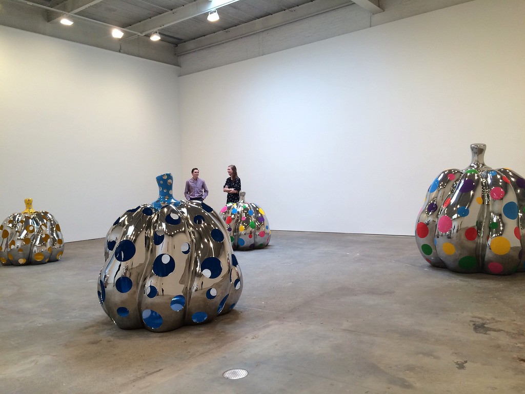 Yayoi Kusama, David Zwirner Gallery © Allison Meier / Flickr
