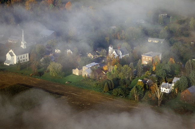 Small town of Waitsfield, Vermont | © Joseph Sohm/Shutterstock