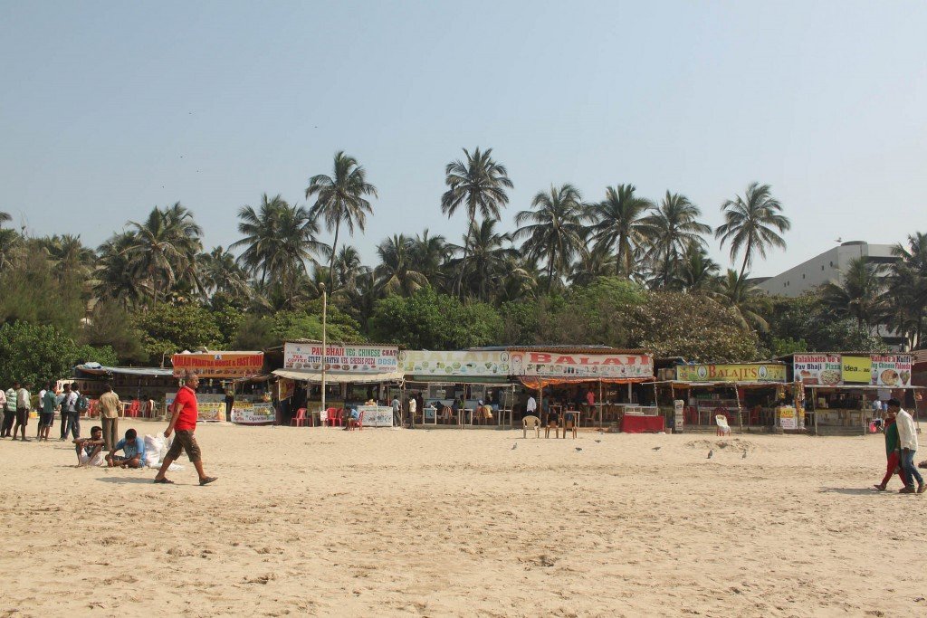 Juhu Beach Stalls | ©TimInIndien/Flickr