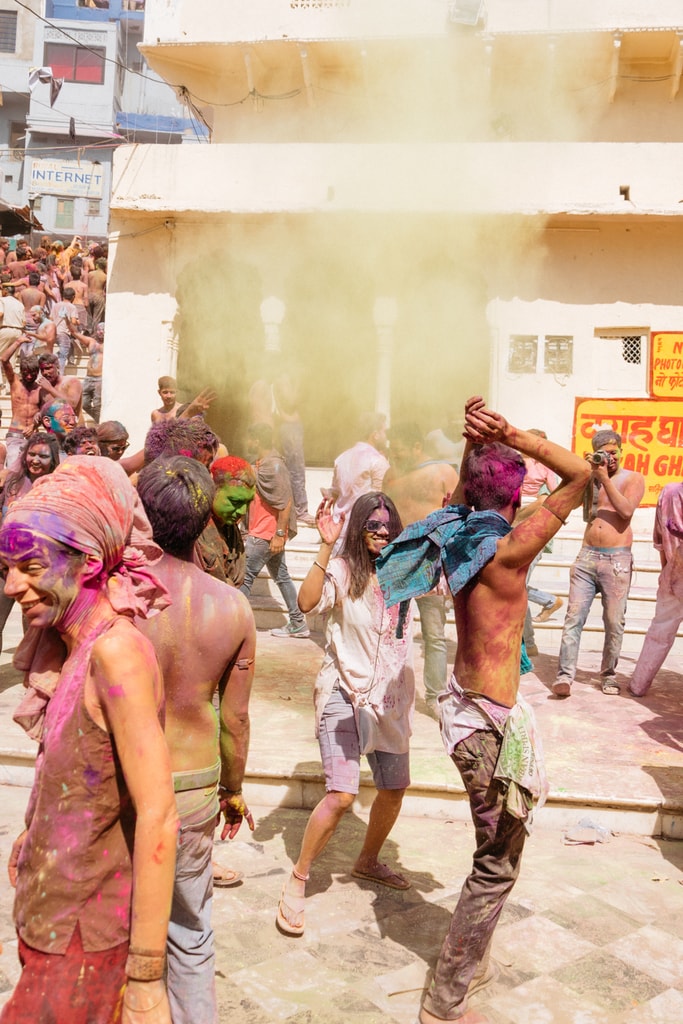 Holi Festival-Pushkar-India-Prakesh