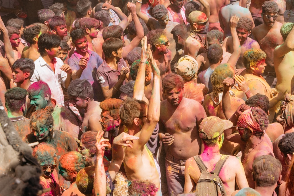 Holi Festival-Pushkar-India-Prakesh
