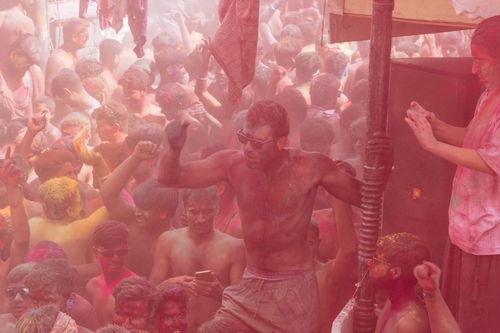 Holi Festival-Pushkar-India-Prakesh