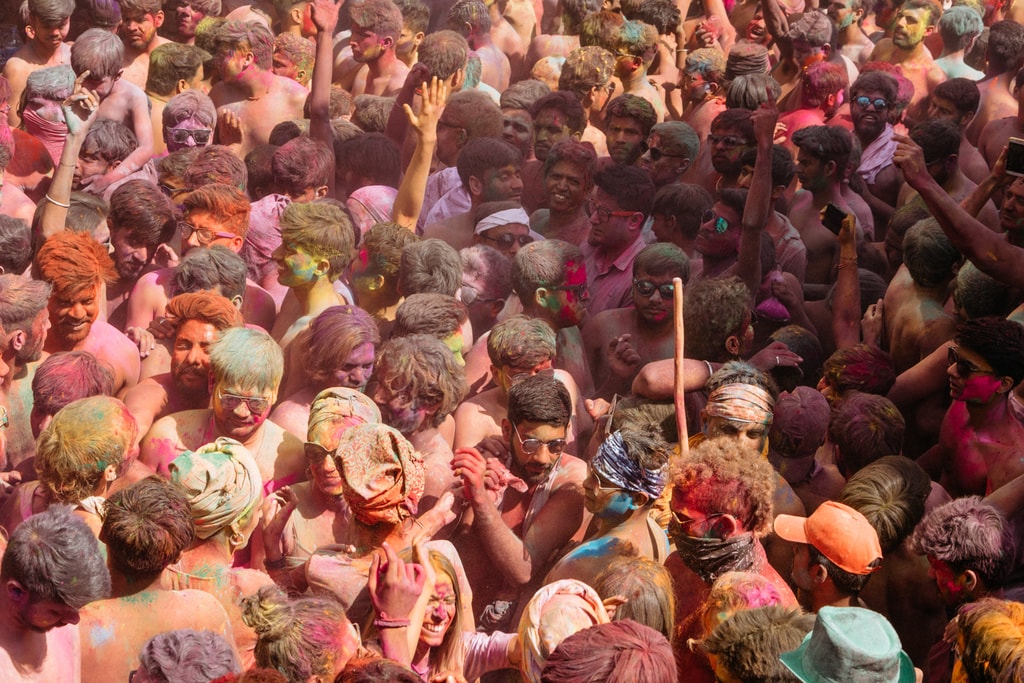 Holi Festival-Pushkar-India-Prakesh