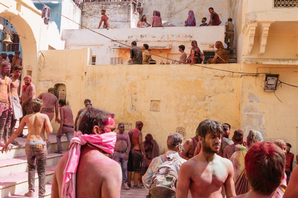 Holi Festival-Pushkar-India-Prakesh