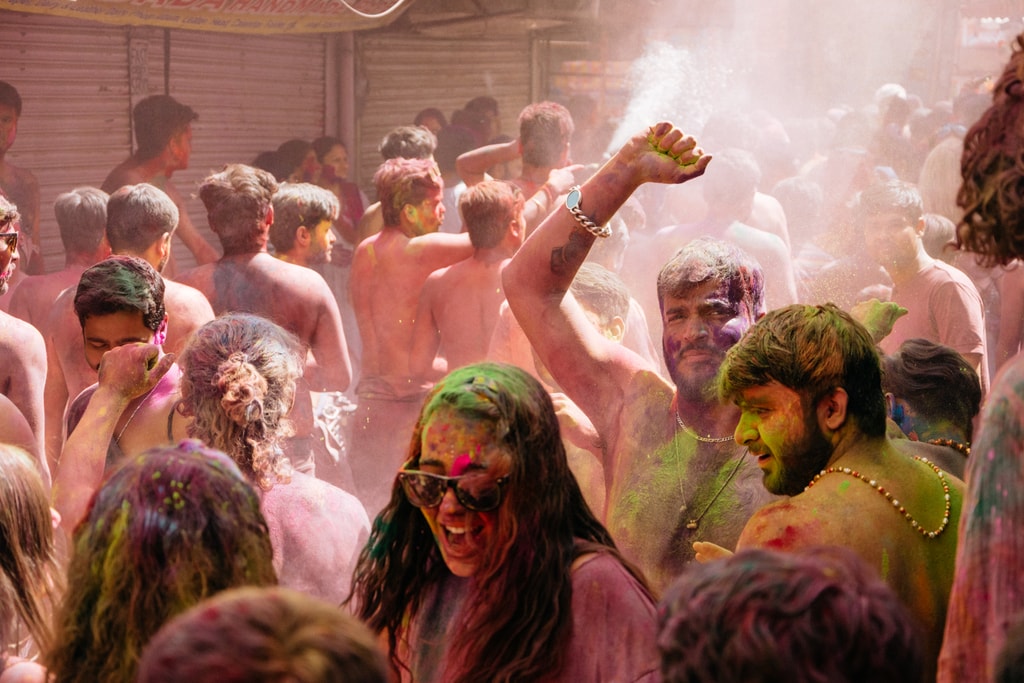 Holi Festival-Pushkar-India-Prakesh