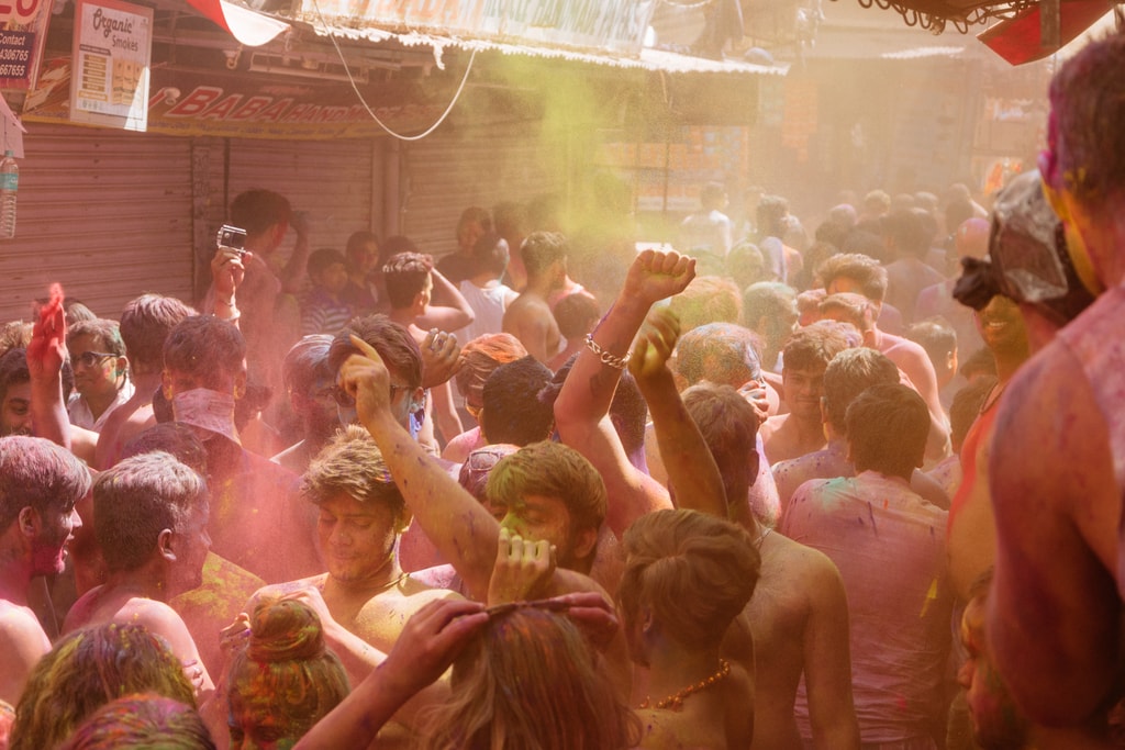 Holi Festival-Pushkar-India-Prakesh