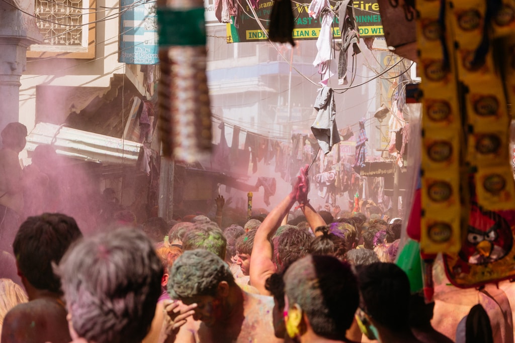 Holi Festival-Pushkar-India-Prakesh