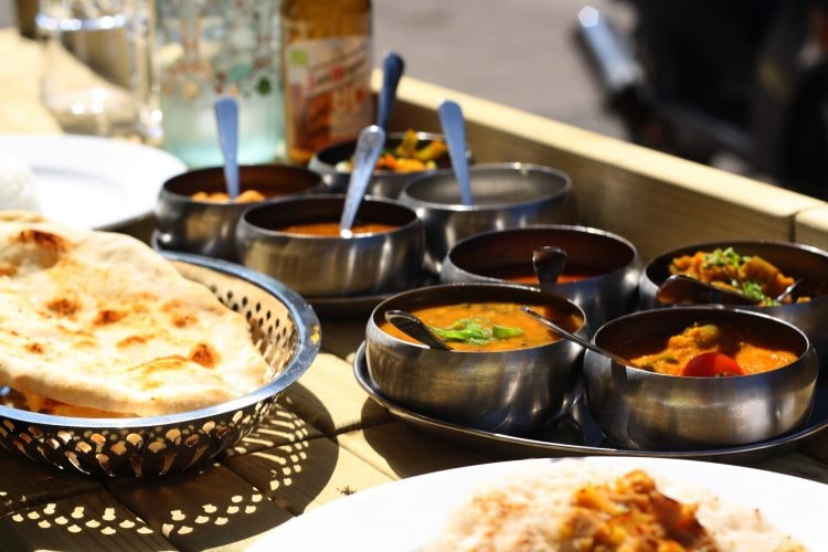 Have an Indian feast at Indus
