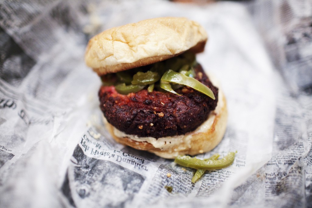 Beetroot Burger | ©Zane Mulligan/Flickr