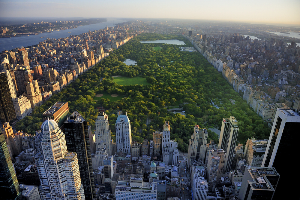 Central Park aerial view, Manhattan, New York © T photography / Shutterstock