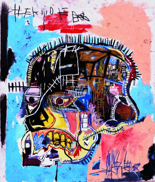 Jean-Michel Basquiat, Untitled, 1981, acrylic and oilstick on canvas, 81 x 69 1/4 in., © The Estate of Jean-Michel Basquiat / ADAGP, Paris / ARS New York 2015, Photo by Douglas M. Parker Studio, L.A.