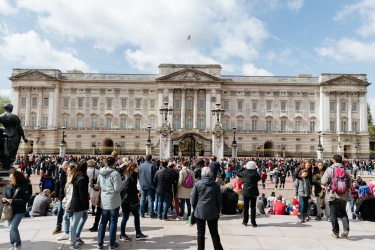 The Changing of the Guard, officially known as the Guard Mounting, is popular with tourists
