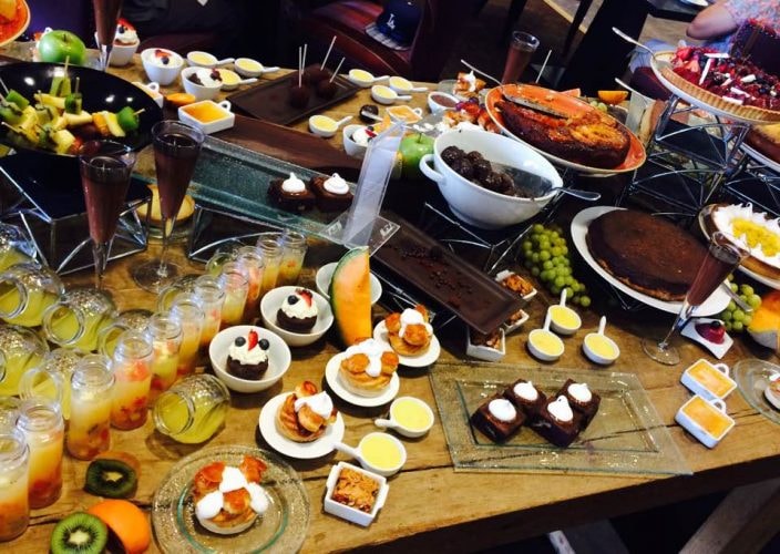 W Hotel brunch
