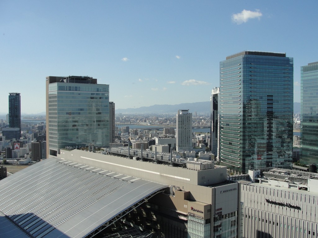 View of Osaka from Hankyu Building | ©RachelH_/Flickr