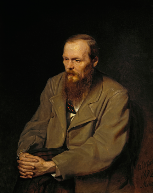 Portrait of Fyodor Dostoevsky by Vasiliy Perov ©Photographic reproduction | WikiCommons