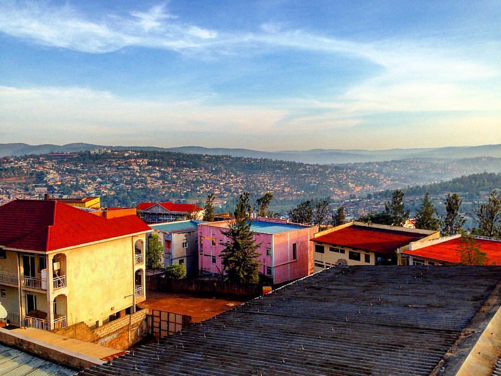 Beautiful sunrise over Kigali, Rwanda ©Mighty Travels
